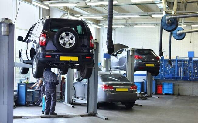 oficina de revisão automotiva